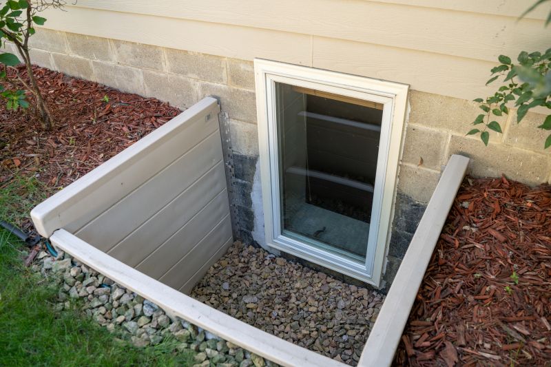 Basement Window with Well